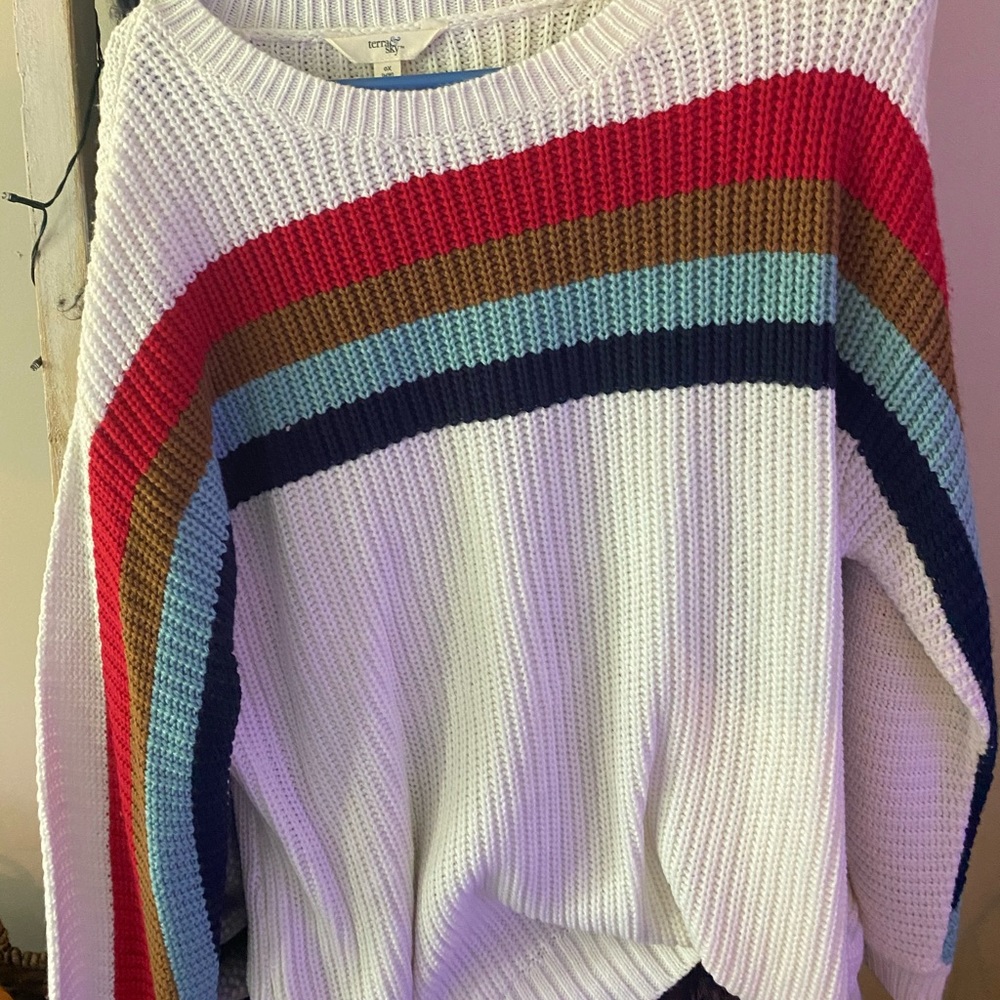 Terra and sky sweater